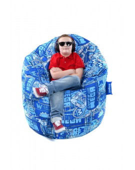 Sedací vak Cocoon XXL Energy Blue | Wegett