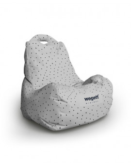 Sedací vak Classic Minimal Snow | Wegett