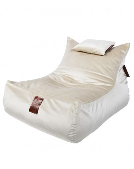 Sedací vak Lounge XXL Luxury Pearl | Wegett