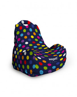 Sedací vak Classic Minimal Bubble Blue | Wegett