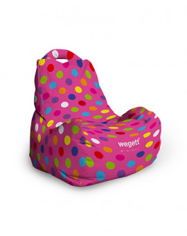 Sedací vak Classic Minimal Bubble Pink | Wegett
