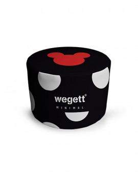 Sedací vak Taburet Minimal MM Black | Wegett