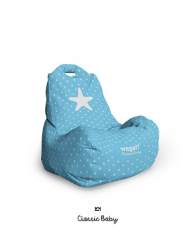 Sedací vak BABY Star Light Blue | Wegett