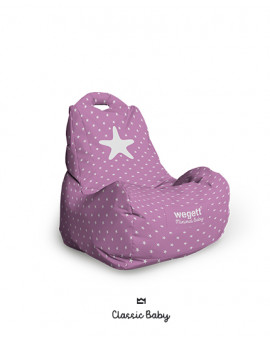 Sedací vak BABY Star Pink | Wegett