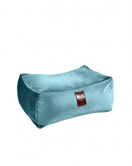 Sedací vak Taburet XXL Luxury Light Blue | Wegett