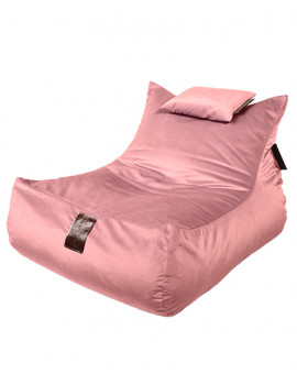 Sedací vak Lounge XXL Luxury Old Pink | Wegett