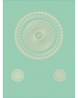 Sedací vak Triangle Lace Mint | Wegett