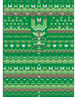Sedací vak Simple Sweater Green | Wegett