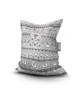 Sedací vak Simple Sweater Grey | Wegett