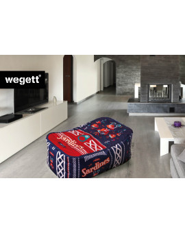 Sedací vak Taburet Sardines | Wegett